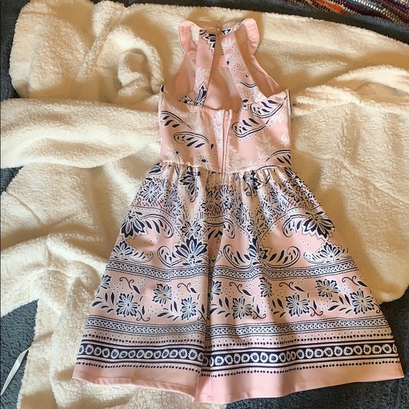 TRixxi blue and pink dress - Picture 2 of 2